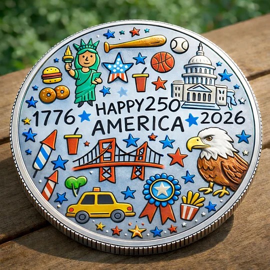 🏆Flash Sale 60% OFF - U.S 250th Anniversary Commemorative Coin