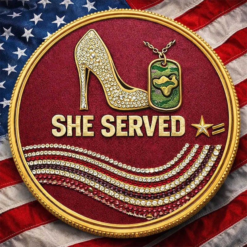 🏆New Year 60% OFF -She Served – Honoring Women in Uniform Commemorative Coin