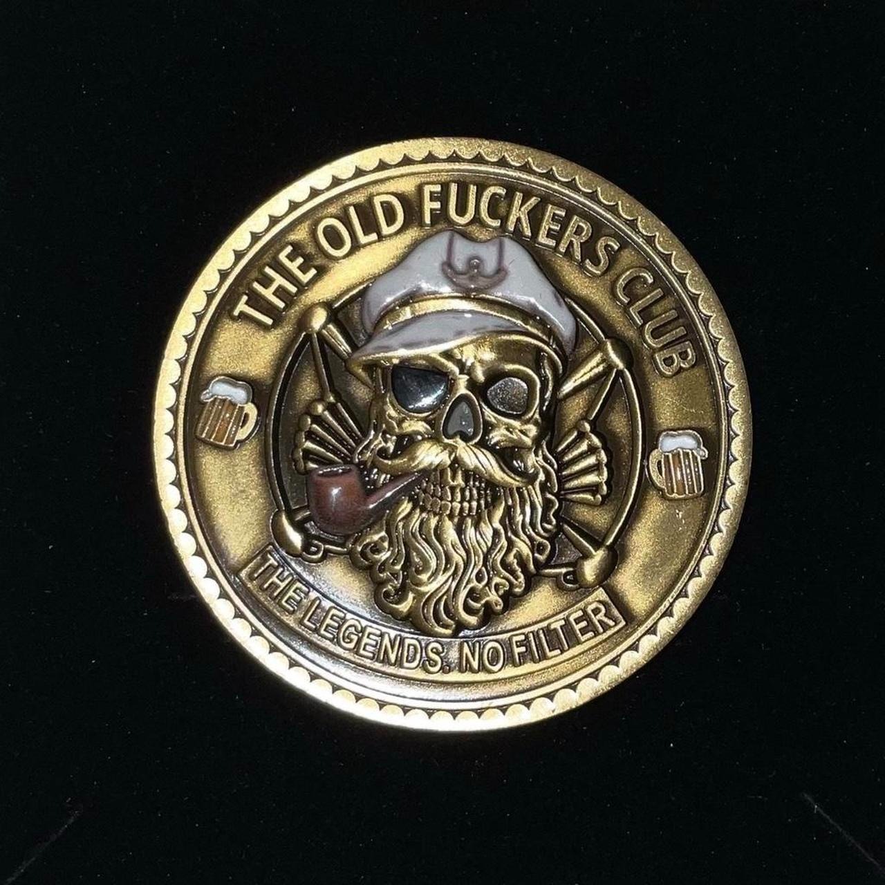 LAST DAY 49% OFF🏴‍☠️ OLD F*CKERS CLUB™ CHALLENGE COIN