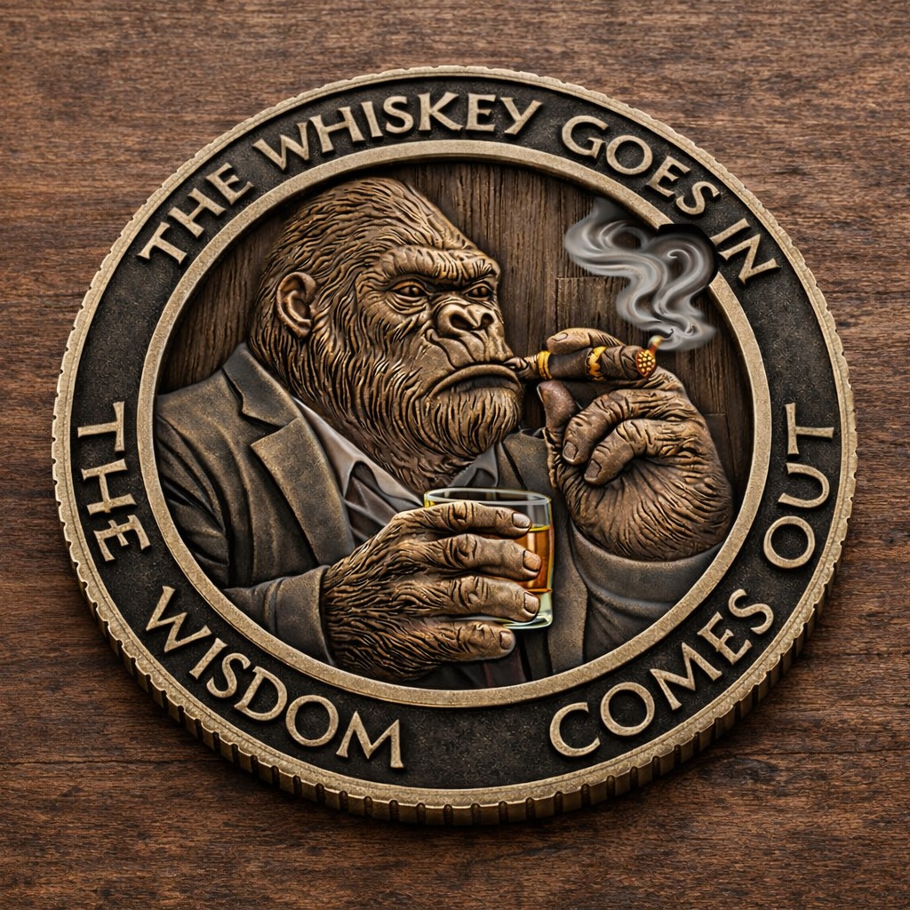 🏆New Year 60% OFF-🪙 FUNNY DRINKER CHALLENGE COIN