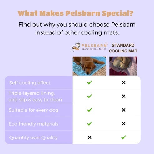 🔥 🐾Dog Cooling Mat (4x more effective)