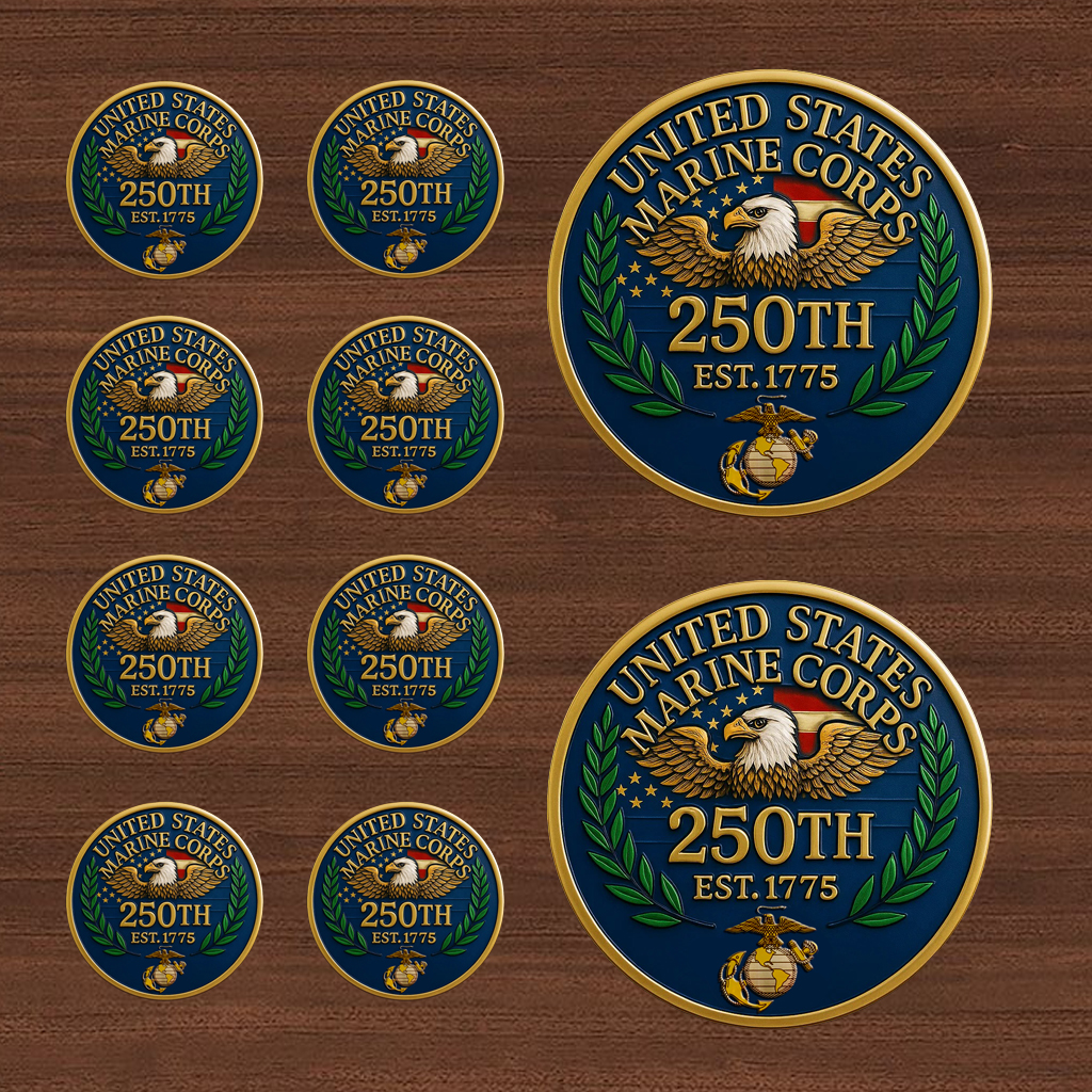 🔥Last Day 49% OFF-USMC 250th Anniversary Commemorative Coin – 1775–2025