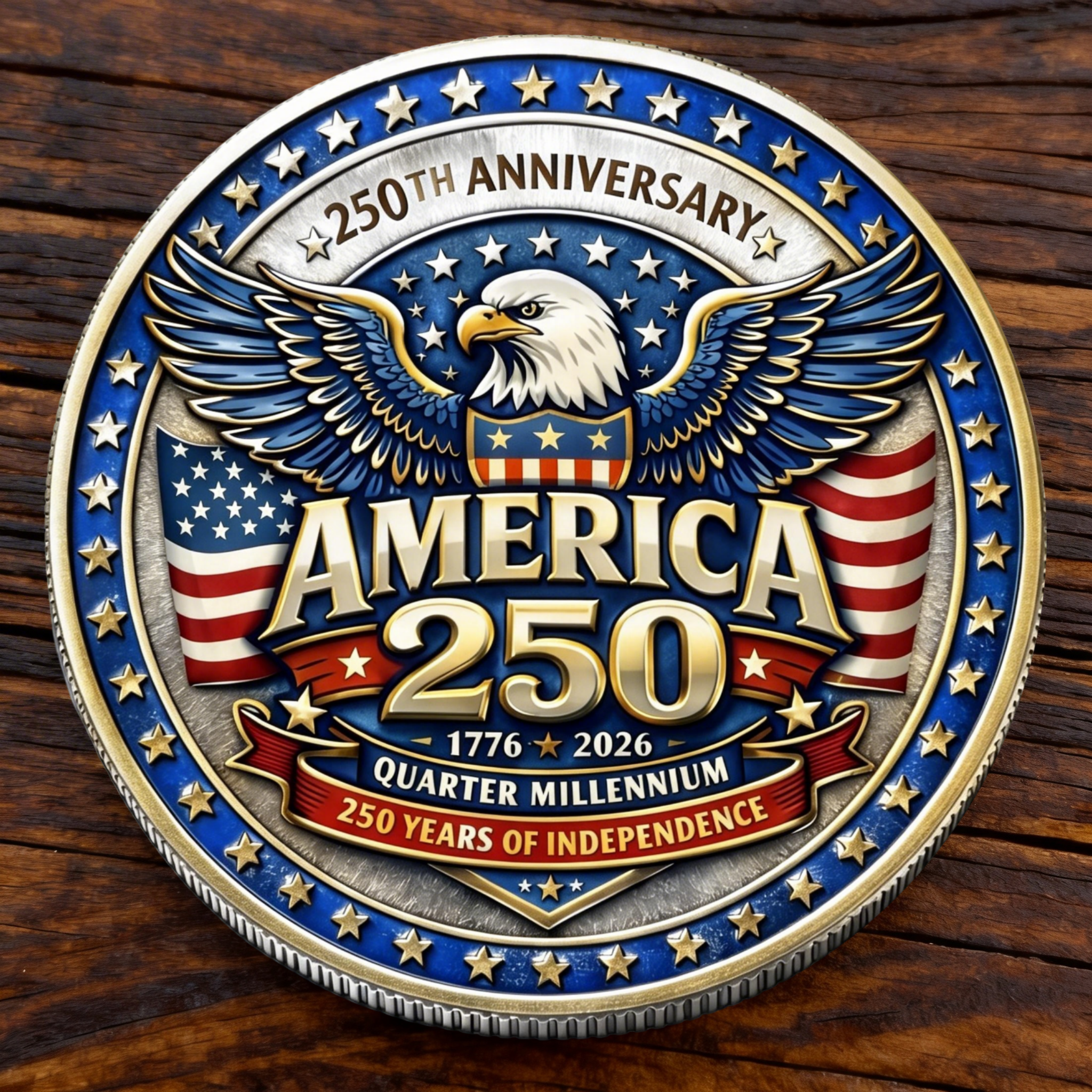 Freshly Minted for America’s 250th Anniversary (1776–2026)