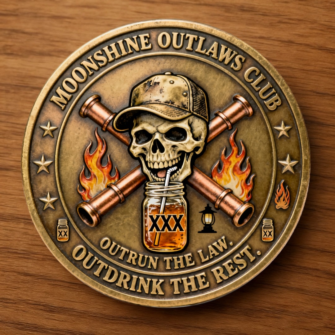 THE OUTLAW MOONSHINE™ COIN