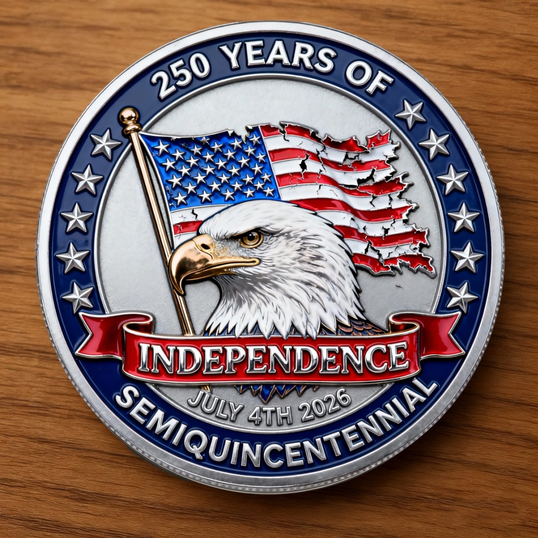 ⭐ THE OFFICIAL-STYLE 250TH ANNIVERSARY COMMEMORATIVE COIN
