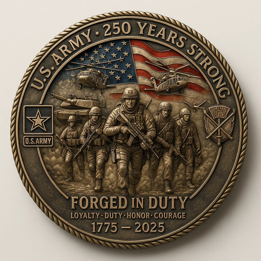 U.S. ARMY · 250 YEARS STRONG