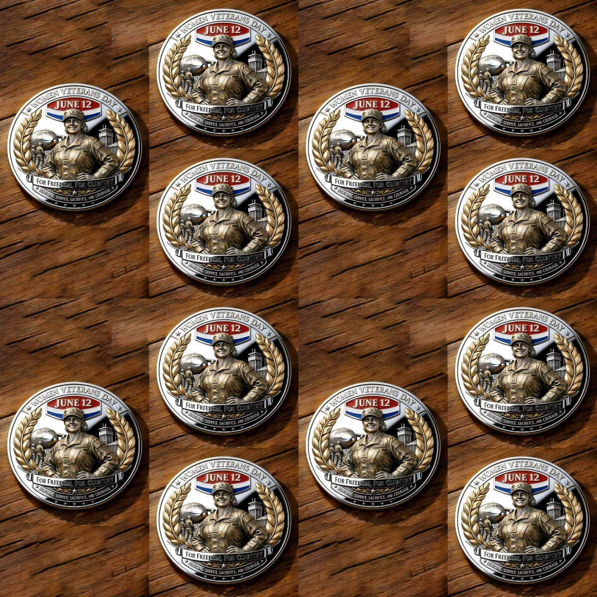 🏆Last Day 40% OFF- Women Veterans Day Commemorative Coin