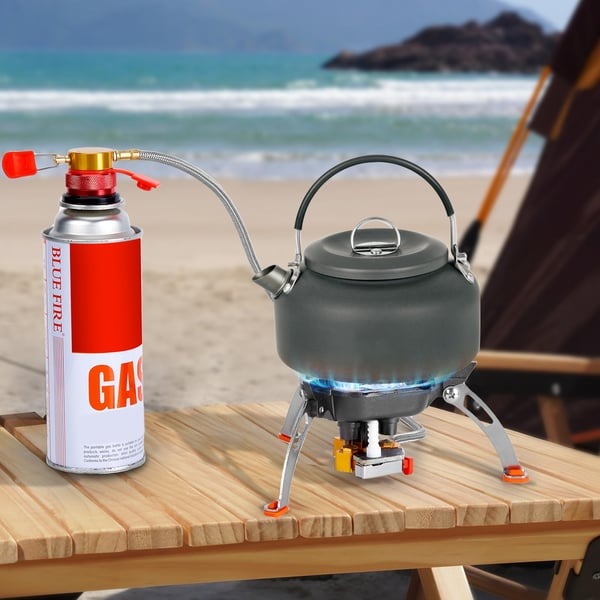 🔥LAST DAY 49% OFF🌟9900W/7200W Windproof Camping Stove, Camping Gas Stove with Piezo Ignition