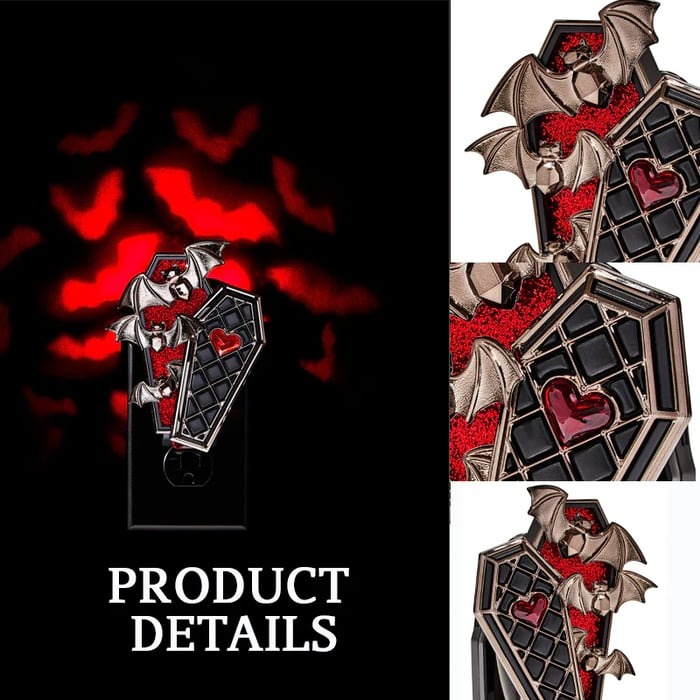 🦇🖤Bat Coffin Projector