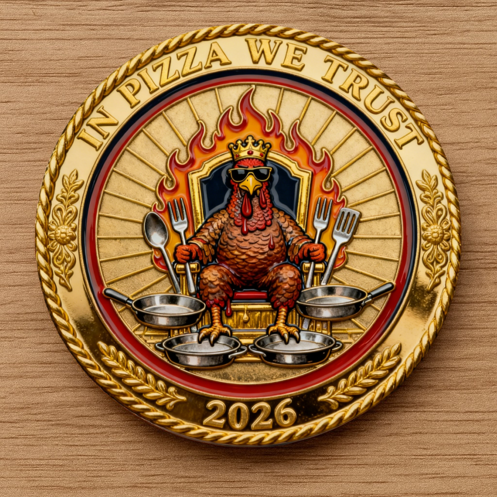 🍕 EAT PIZZA. SAVE A TURKEY.