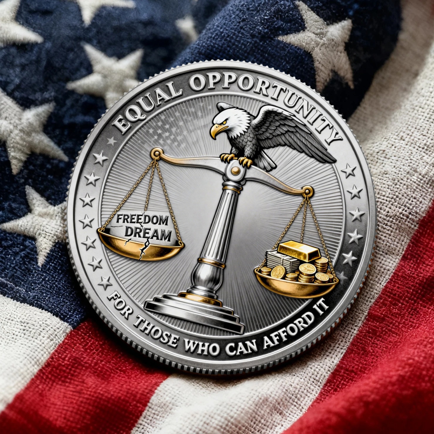 🎄New Year Sale 50% OFF🔥THE PRICE OF FREEDOM  Limited Edition American Truth Coin