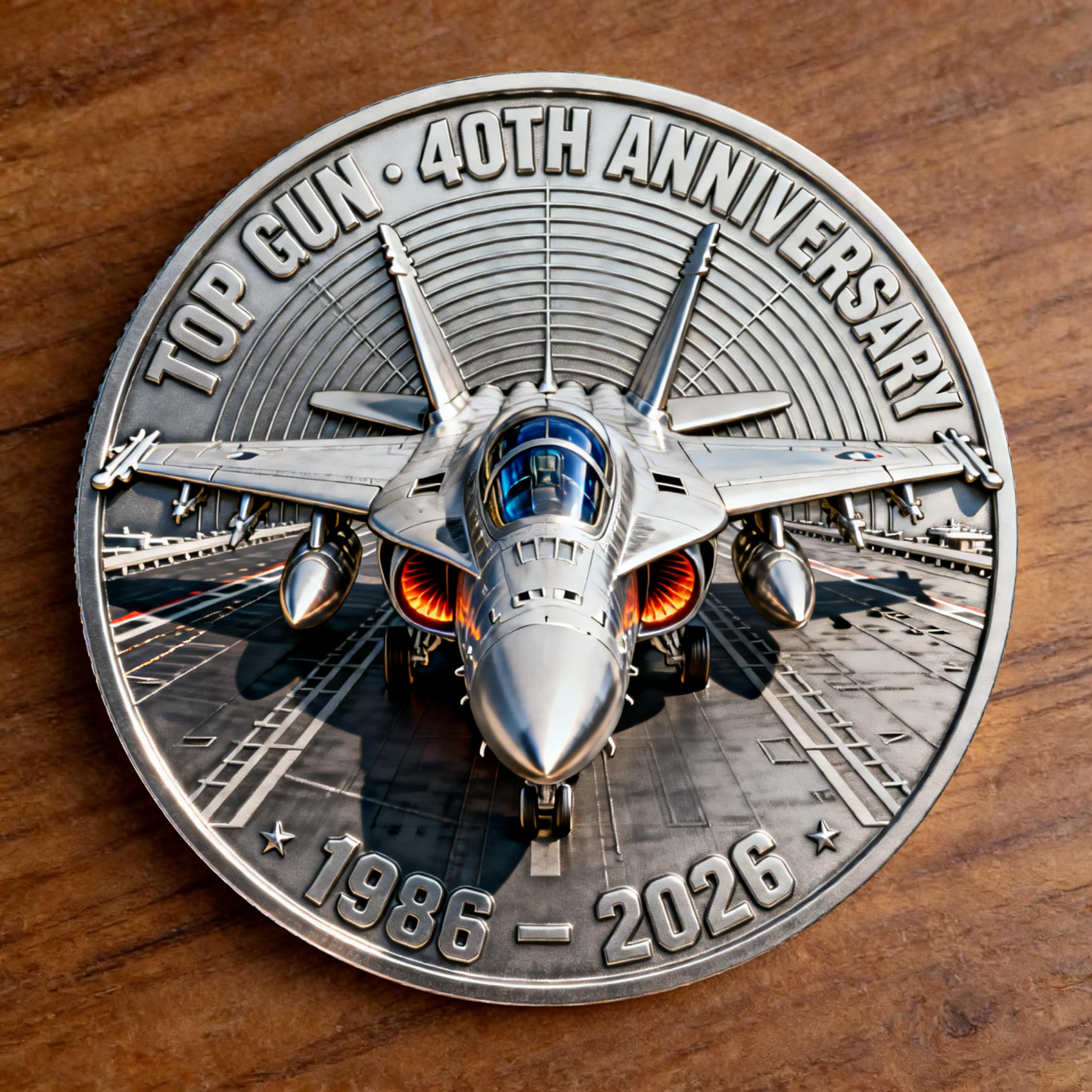 🏆New Year 60% OFF-🪙 TOP GUN 40TH ANNIVERSARY COMMEMORATIVE COIN