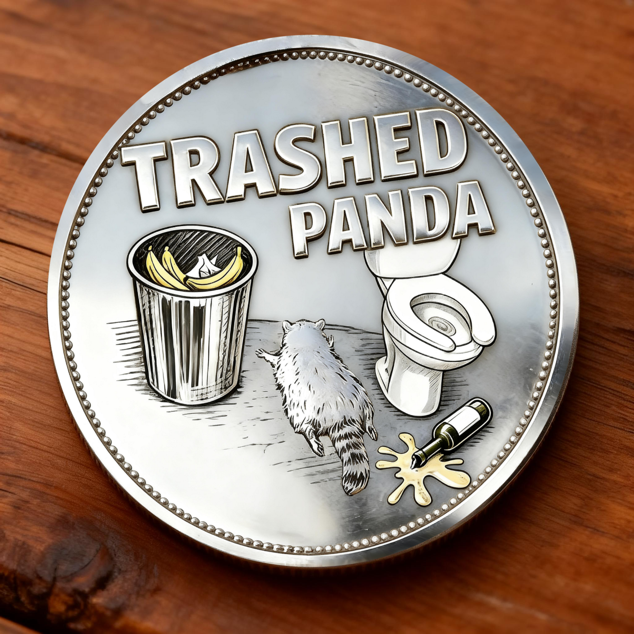 Trashed Panda Incident Challenge Coin