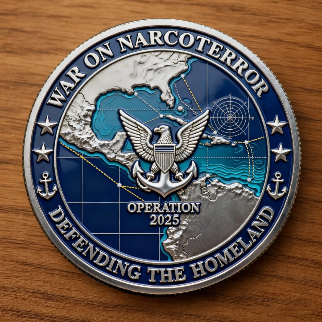 AMERICAN STEEL ON THE HIGH SEAS™ – CARIBBEAN DEPLOYMENT 2025 COMMEMORATIVE COIN