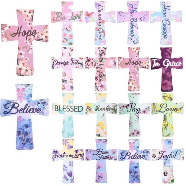 🔥LAST DAY BUY 2 GET 1 FREE📖12 Pcs Magnetic Cross Bookmarks Gifts for Bible Study, Readers, Teachers, Students🌸✝️