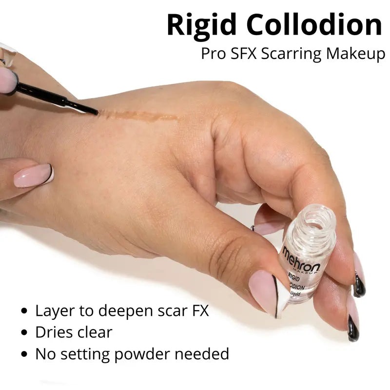 Rigid Collodion Scarring Liquid — Realistic Scar Effects (0.125 fl oz / 4 ml)