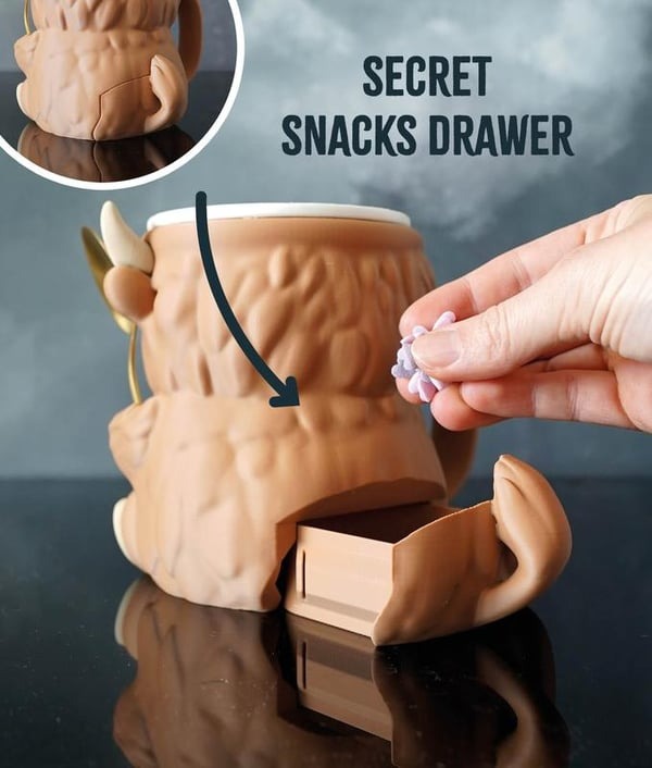 🐮 Ferdinand, the Highland Cow Ice Cream Pint Holder