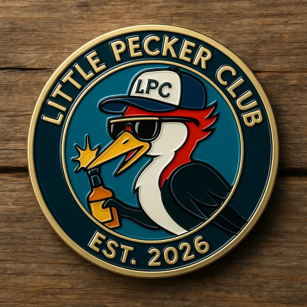 Little Pecker Club Commemorative Coin