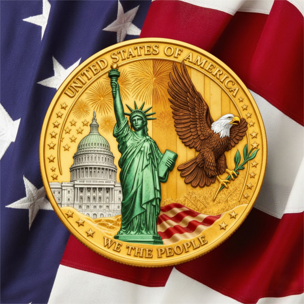 🎉Last Day 49% OFF - America 250th Anniversary Commemorative Coin