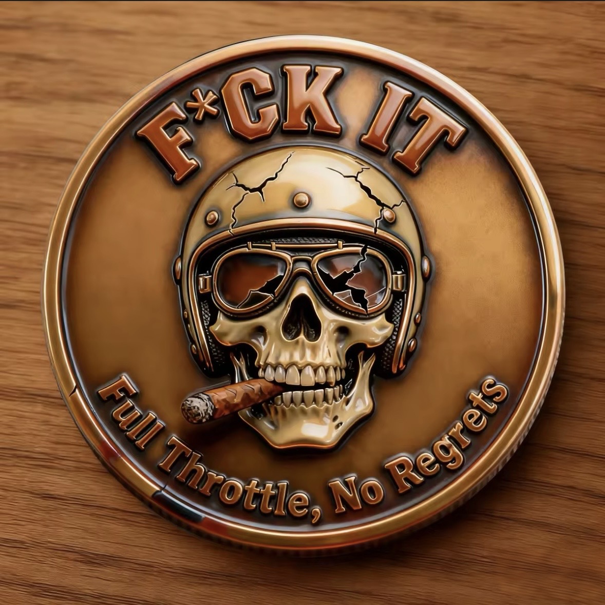 💥 Black Friday Exclusive🚀 OLD BASTARDS CLUB™ — THE DECISION MAKER COIN