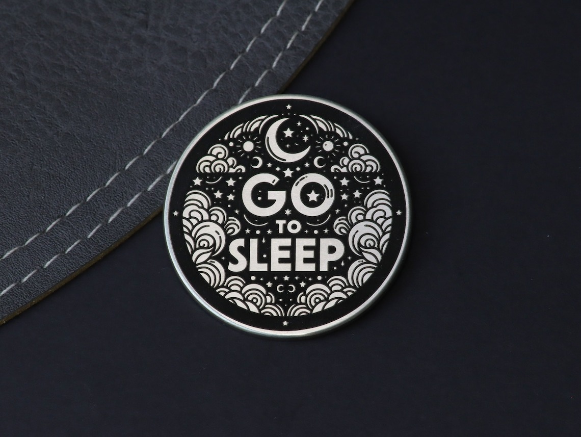 🎄Christmas Sale 50% OFF🔥ONE MORE GAME vs GO TO SLEEP” Flip Coin