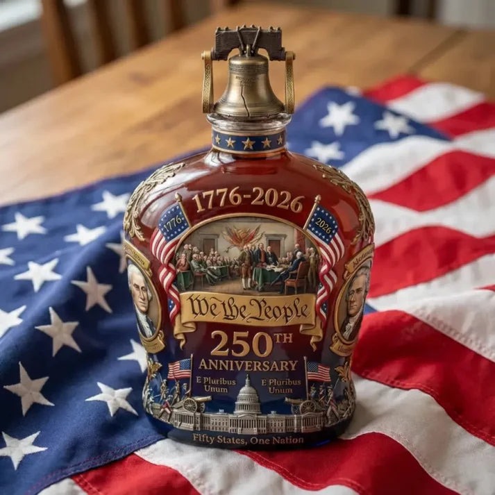 🎊New Year 60% OFF-U.S. 250th Anniversary Commemorative Whiskey Bottle & Cup Set