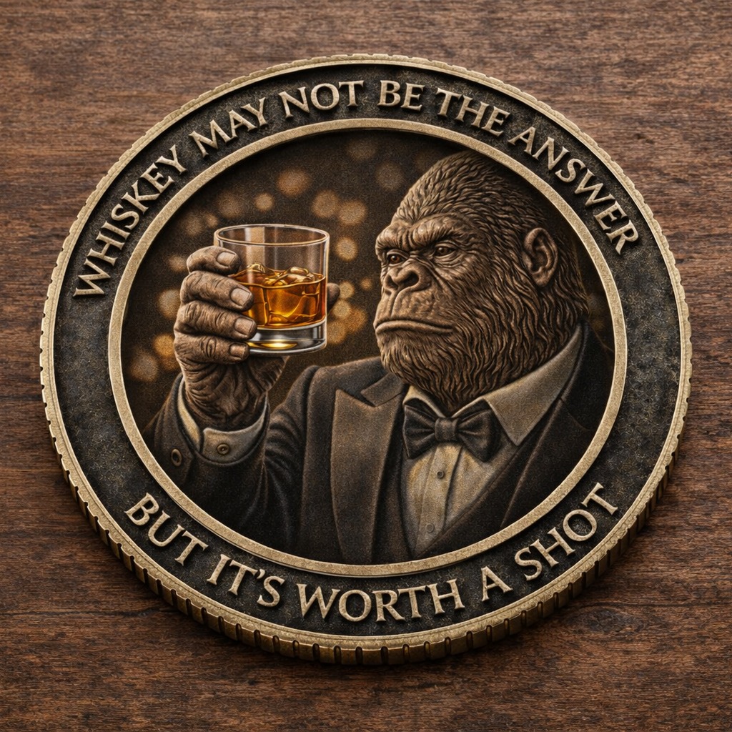 🏆New Year 60% OFF-🪙 FUNNY DRINKER CHALLENGE COIN
