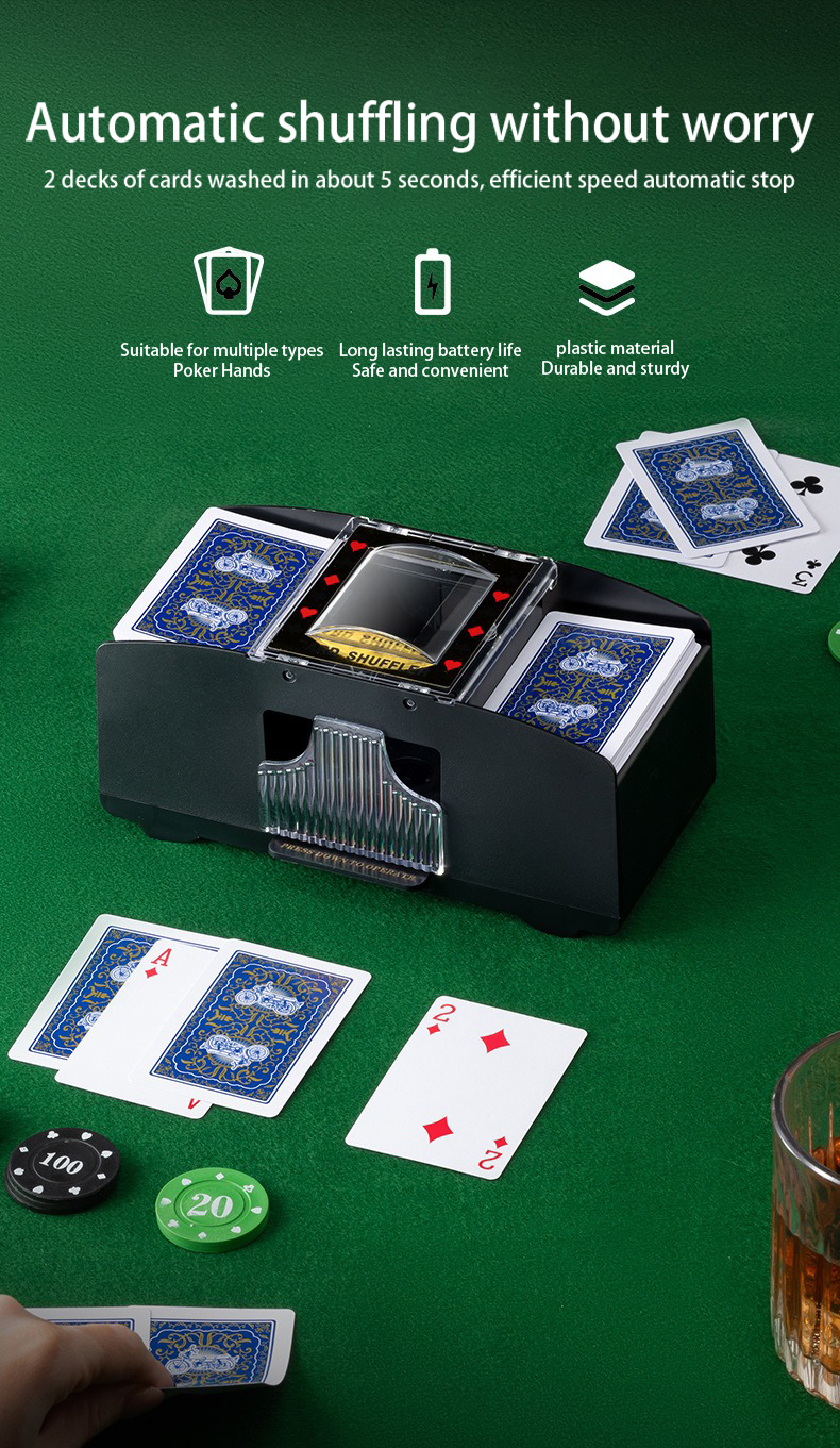 🔥Last Day 50% OFF🔥 AUTOMATIC CARD SHUFFLER