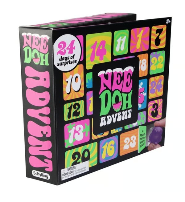 Needoh Advent Calendar 2025-- Christmas Countdown - Perfect Christmas Gifts
