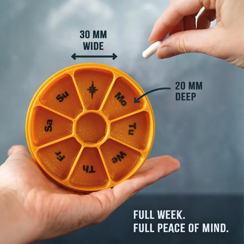 🌞SUN & MOON🌜 7 Day Pill Organizer