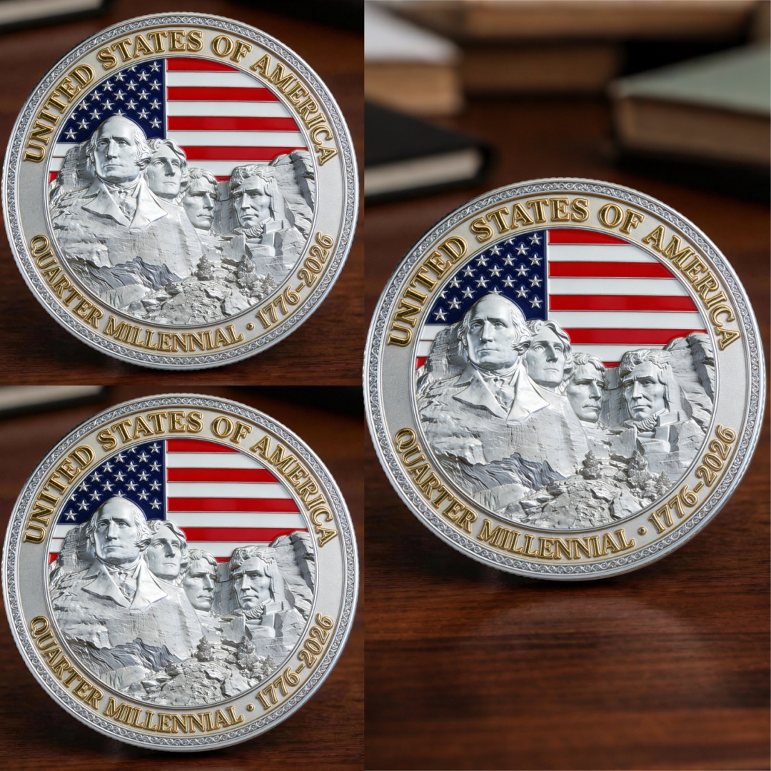 🎄New Year Sale 50% OFF🔥250 YEARS STRONG — A COIN FOR EVERY AMERICAN HEART