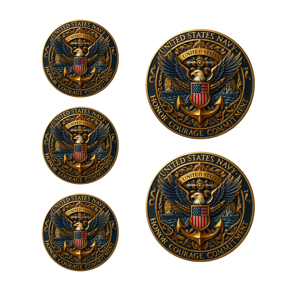 UNITED STATES NAVY COMMEMORATIVE COIN