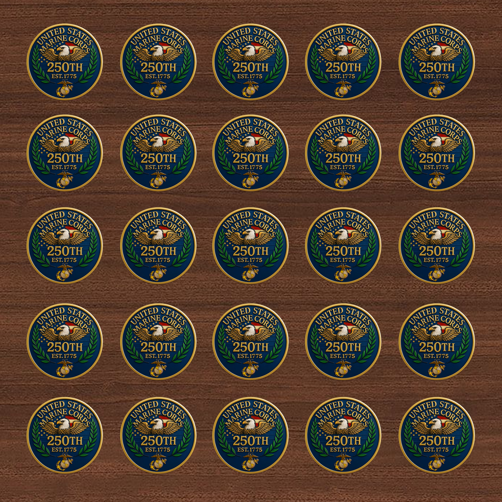 🔥Last Day 49% OFF-USMC 250th Anniversary Commemorative Coin – 1775–2025