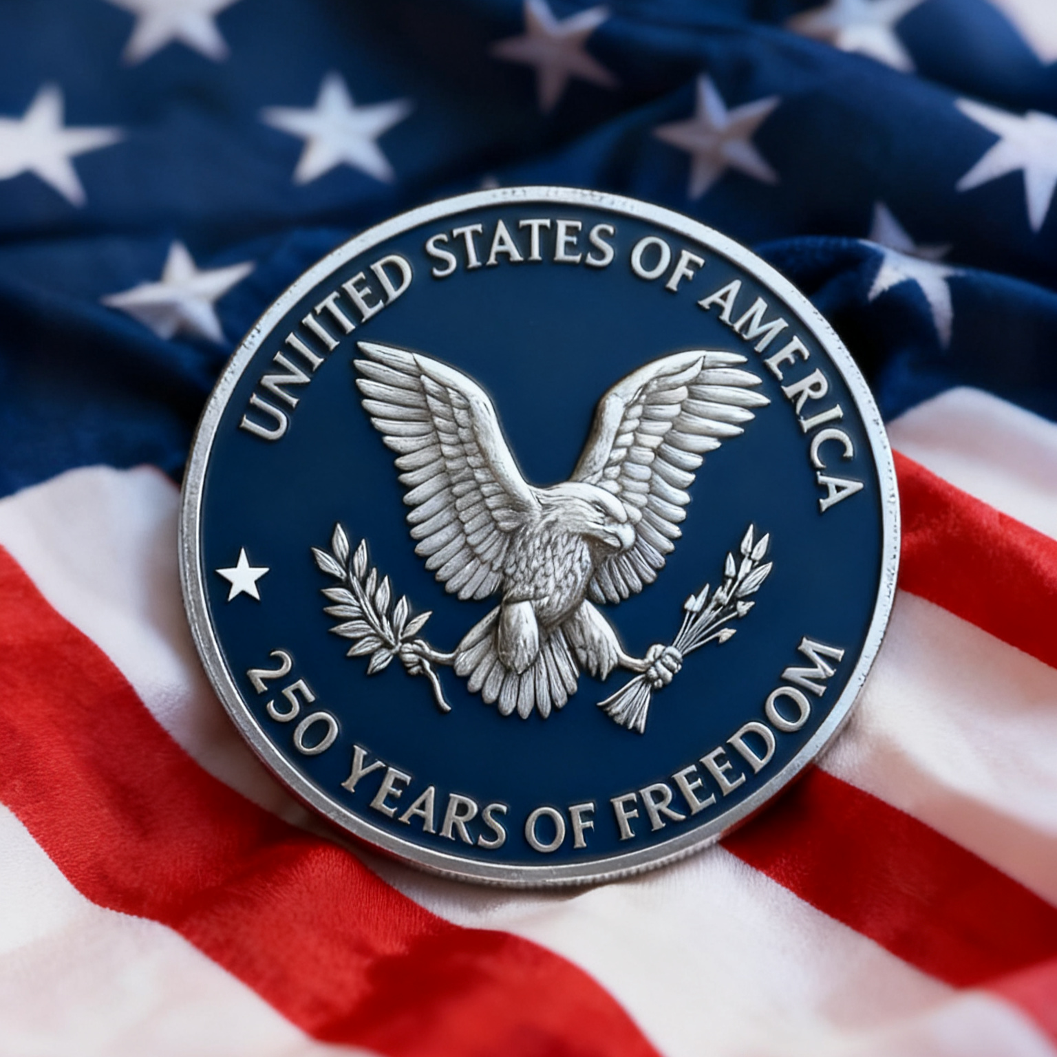 Celebrate 250 Years of American Freedom – Own the Commemorative Coin!