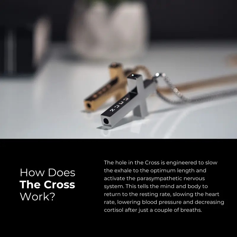 🔥Hot sale 49% off-✝️Limit edition Cross Necklace Breathing Tool ✝️