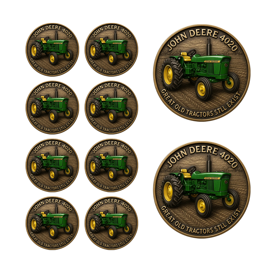 🔥🔥BLACK FRIDAY 60% OFF-THE JOHN DEERE 4020 COMMEMORATIVE COIN