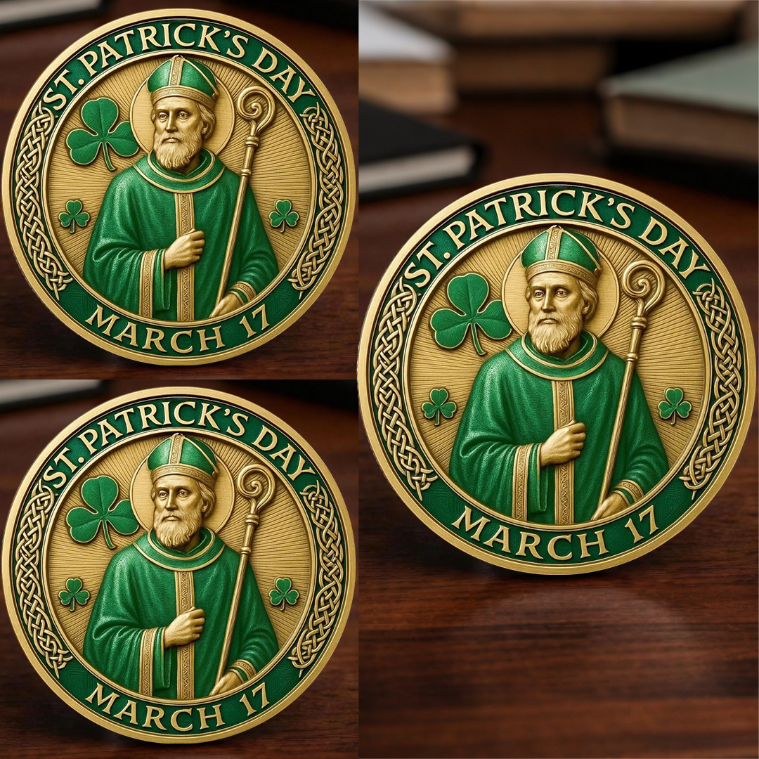 🏆New Year 60% OFF🔥St. Patrick’s Day Commemorative Coin