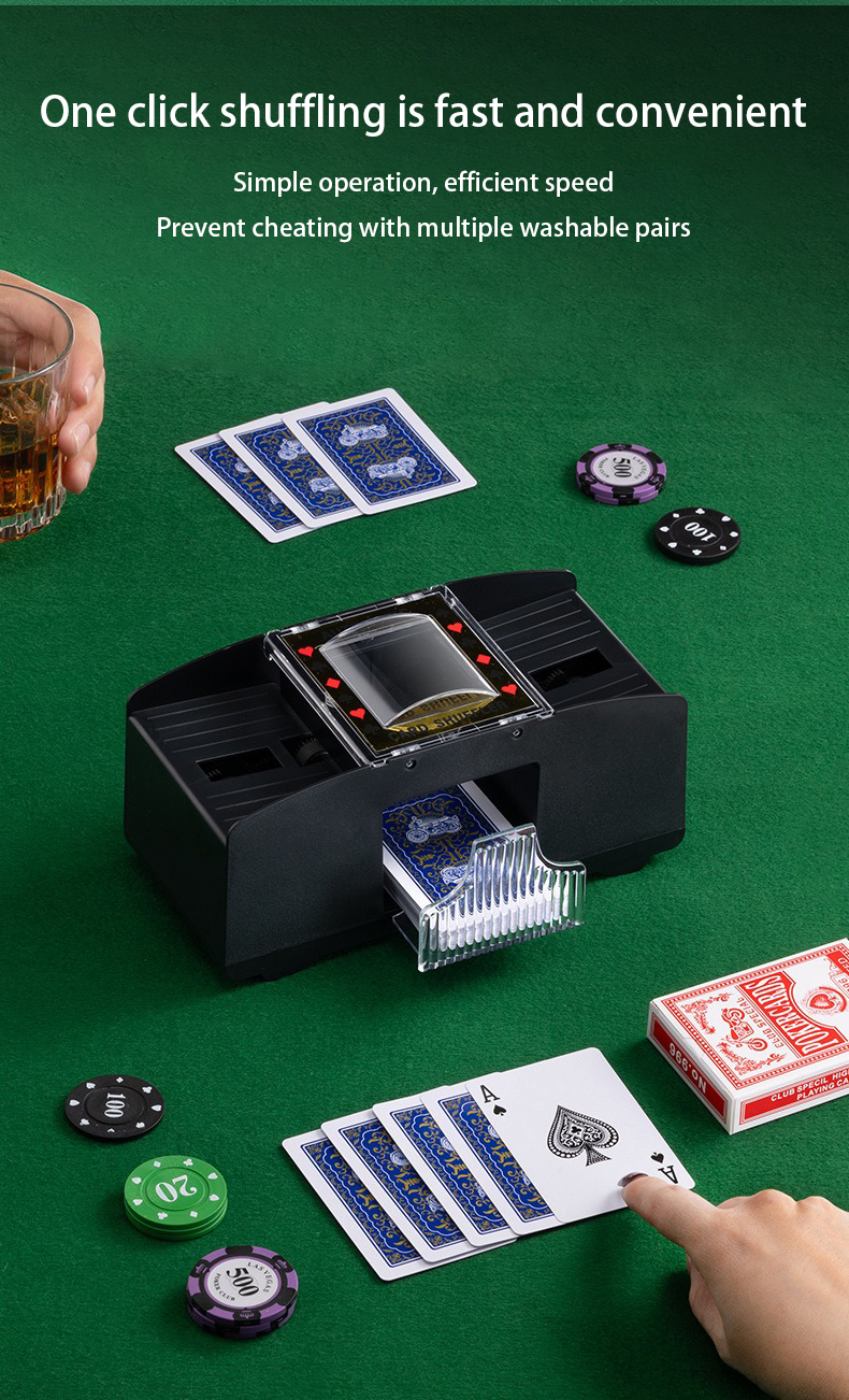 🔥Last Day 50% OFF🔥 AUTOMATIC CARD SHUFFLER