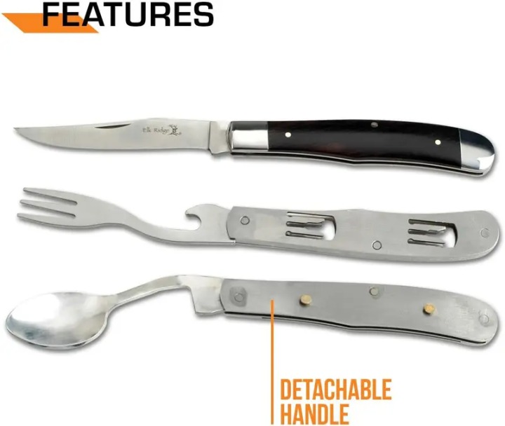 This Week Special Offer 70% OFF🎁4-in-1 Multi-Function Pocket Knife, Fork, Spoon and Bottle Opener Wood Handle