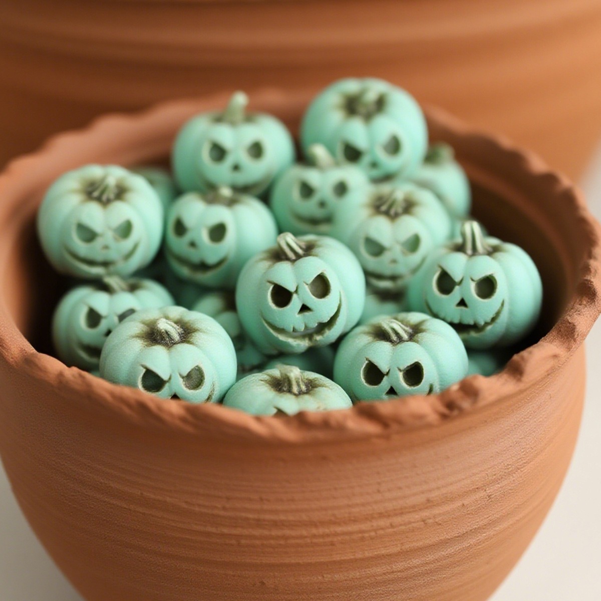 🔥💀 Adorable Mini Pumpkin Set