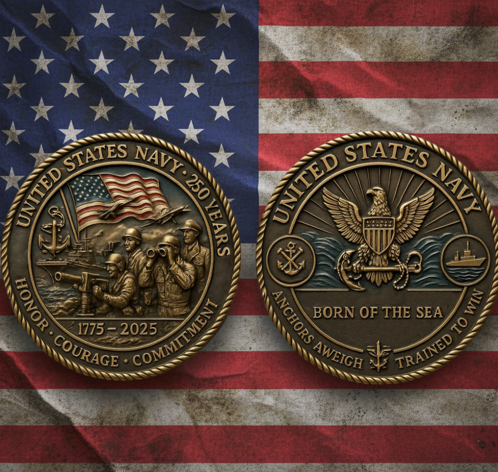 U.S. Navy 250th Anniversary Commemorative Coin