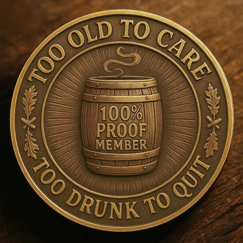 🪙 Old Bastards Whiskey Club Coin