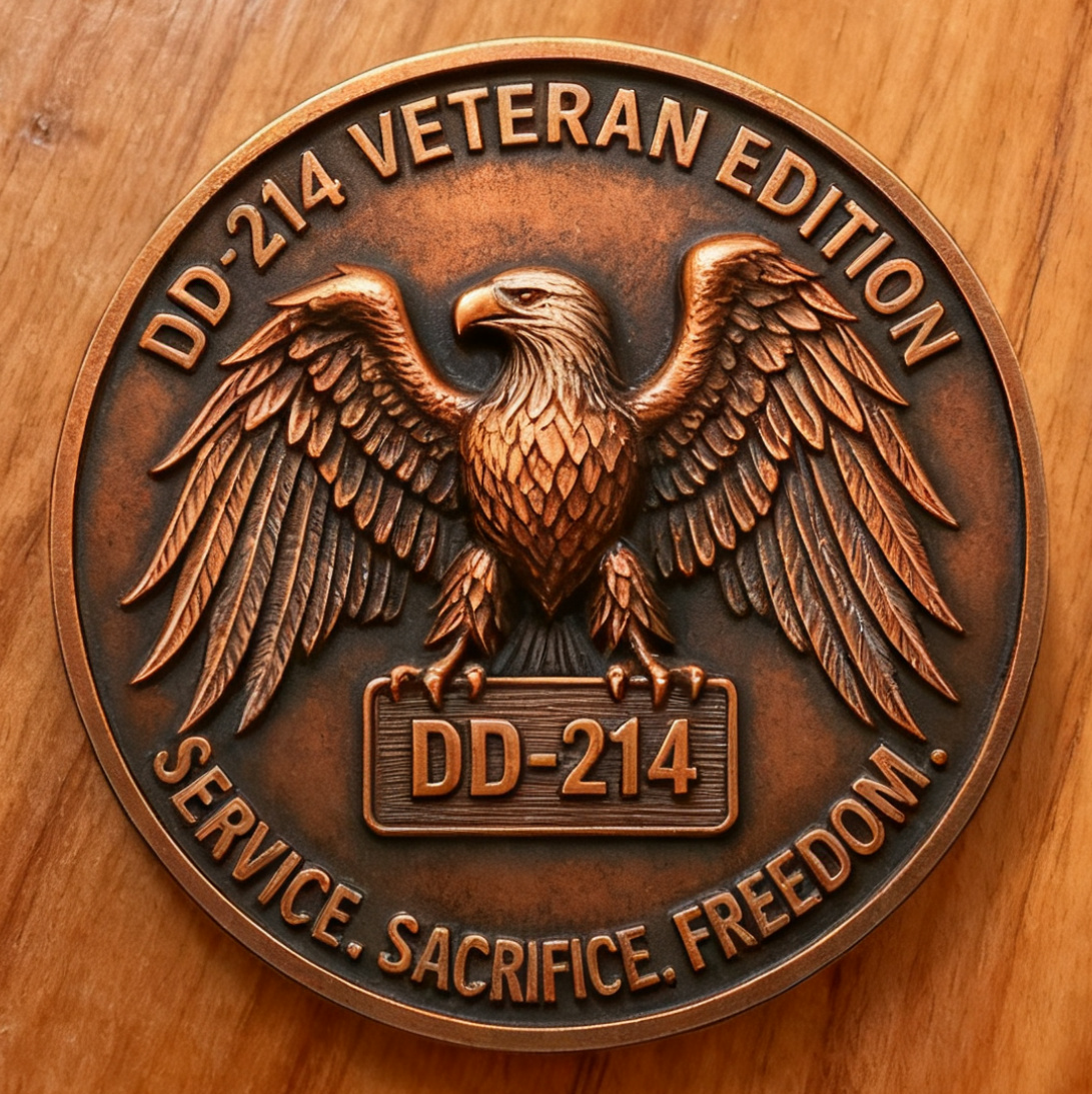 🪙 DD-214 Veteran Edition Commemorative Coin