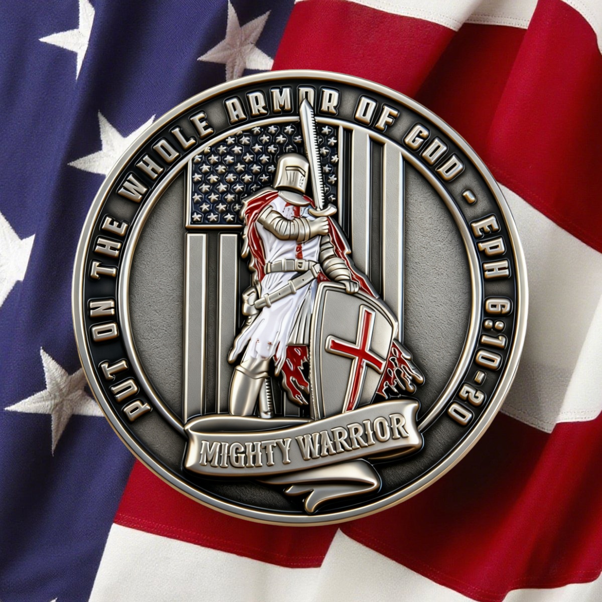 The Full Armor of God – Mighty Warrior Coin