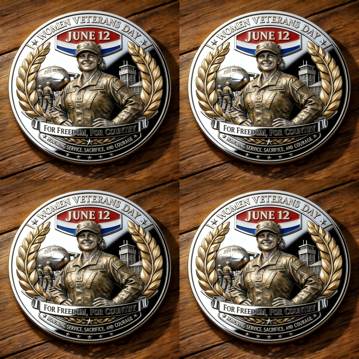 🏆Last Day 40% OFF- Women Veterans Day Commemorative Coin