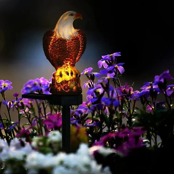  Solar Owl Garden Decorative Landscape Light 
