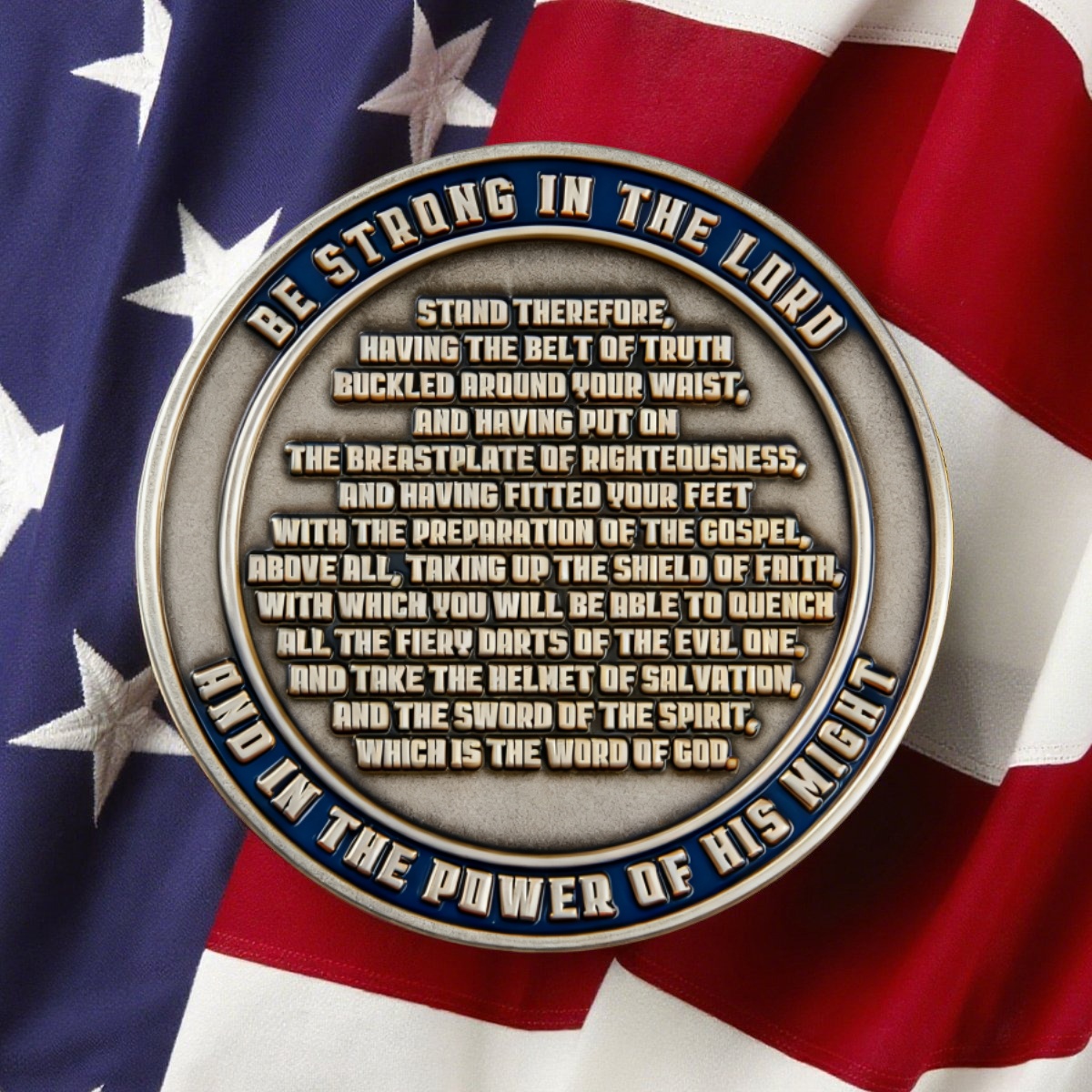 The Full Armor of God – Mighty Warrior Coin