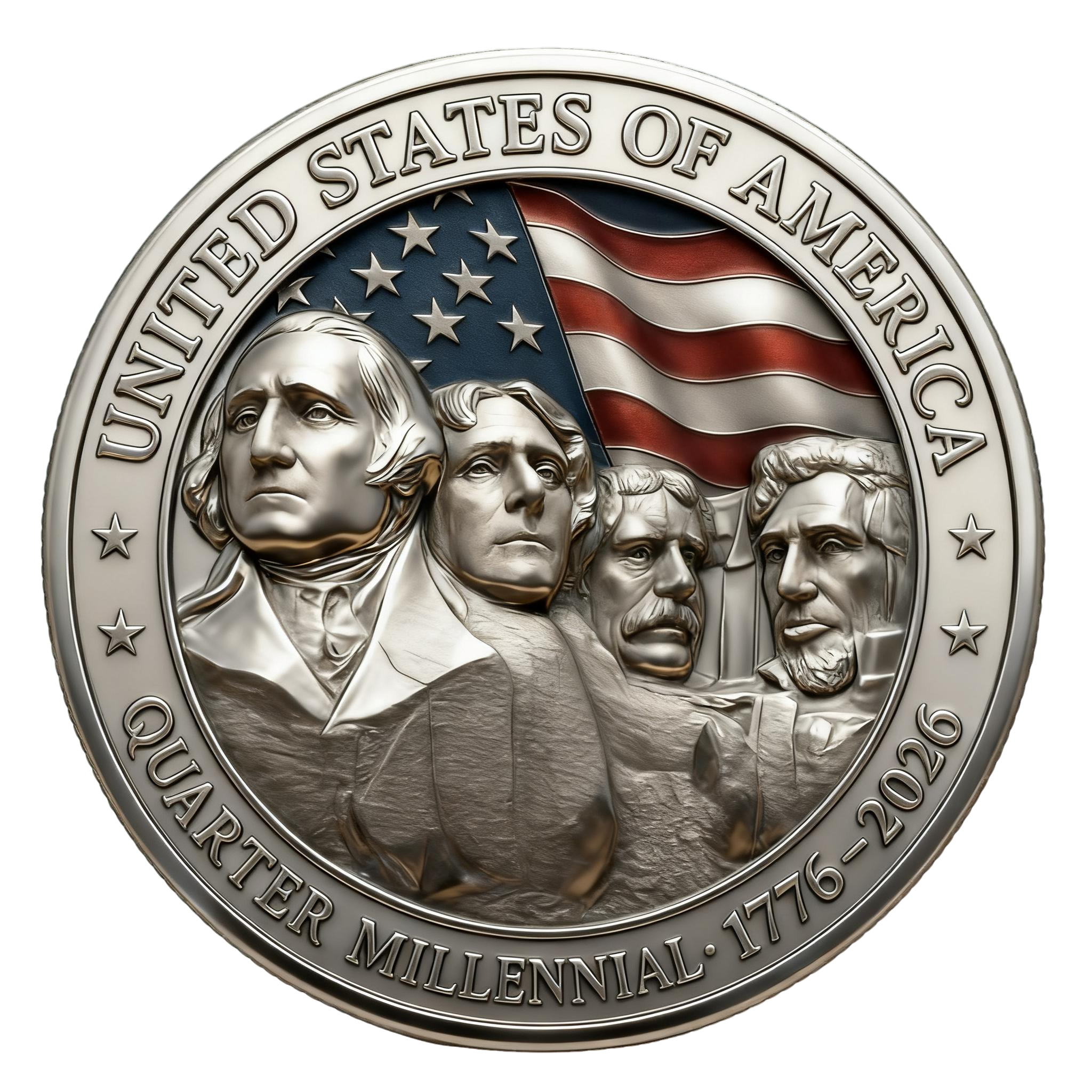 Quarter Millennial Commemorative Coin