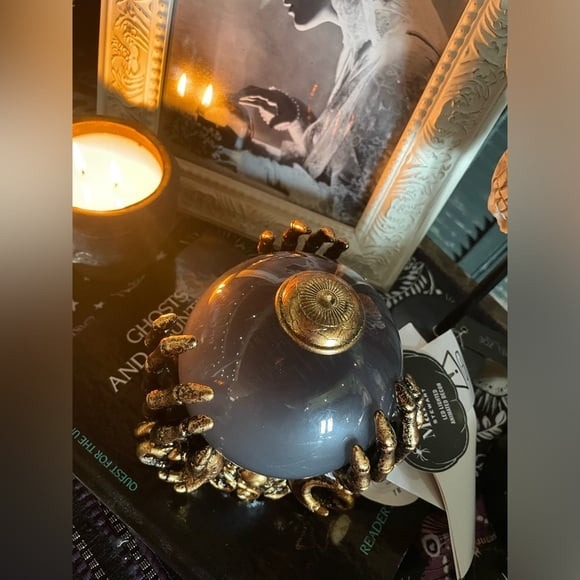 🧙‍♀️🔮MARTHA STEWART NWT LED Lighted Animated Decor Halloween Crystal Ball With Fog (BUY 2 FREE SHIPPING)