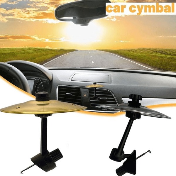 🏆HOT SALE ✨Car Impact Cymbal, Car Cymbal Air Vent, Compact Durable Accessory Fits All Vehicles